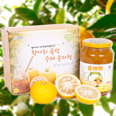 고흥 수제 유자청 2KG ( 1kg x 2병 )